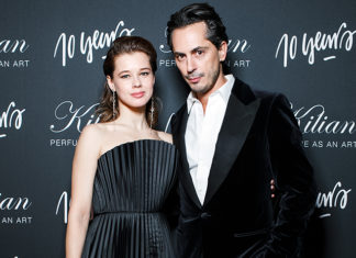 Катерина Шпица и другие на ужине по случаю приезда Килиана Хеннесси