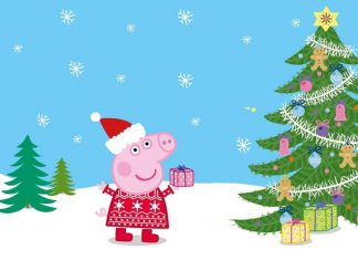 «Свинка Пеппа» дарит подарки к Новому году