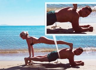 Муж Пынзарь вслед за ней стал фотошопить свою фигуру