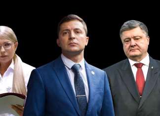 Рейтинг кандидатов в президенты Украины 2019 на сегодня