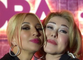 Лера Кудрявцева поцеловала в губы Любовь Успенскую