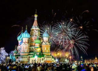 Салют в Москве 23 февраля 2019 — все площадки