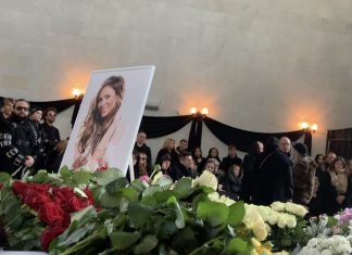 Прощание и похороны Юлии Началовой (Видео трансляция)