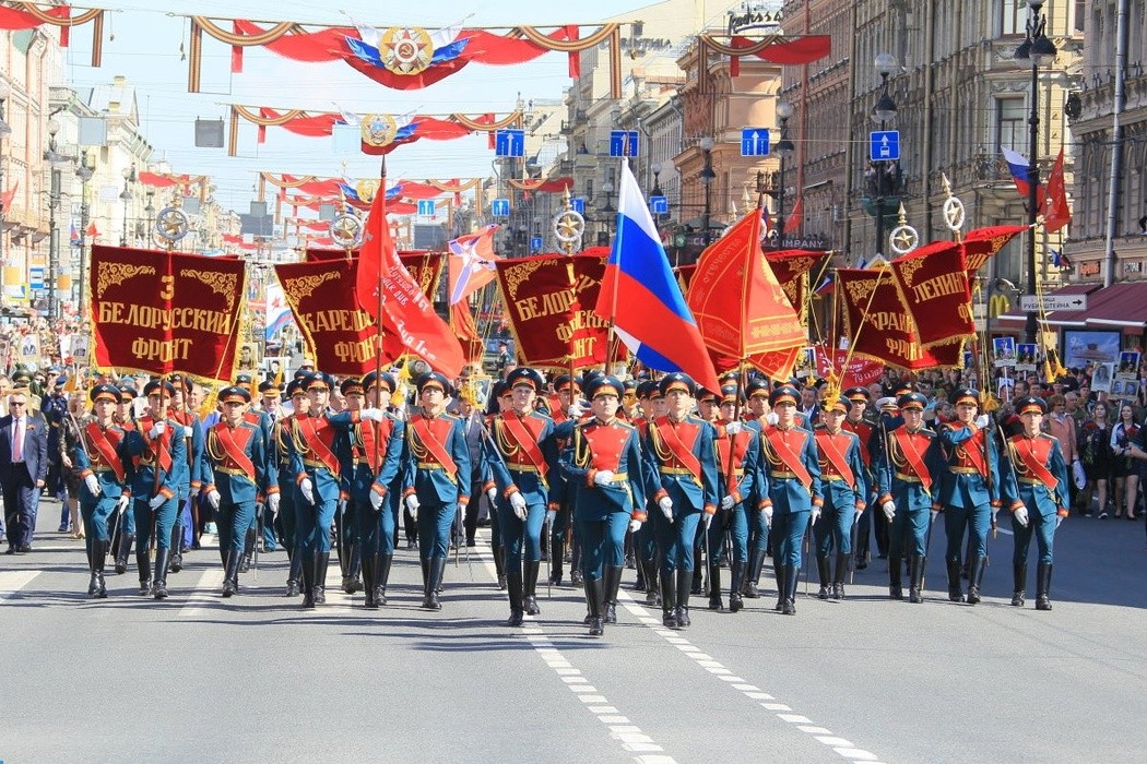 Парад на 9 мая в Санкт-Петербурге 2019
