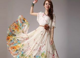 Платья из шифона — идеальная оправа для женственности