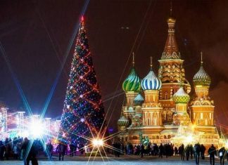 Новогодние гуляния в Москве состоятся 31 декабря 2019 года