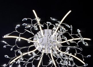 Светодиодные люстры: виды и особенности