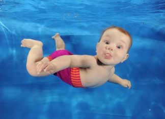 Плавание для маленьких детей: польза