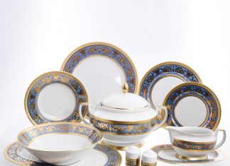 Какие предметы входят в столовый сервиз?