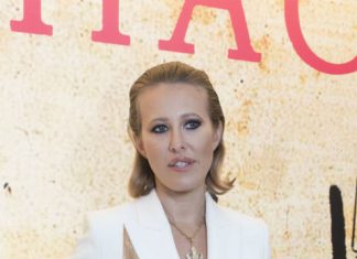 Ксения Собчак сломала нос – видео