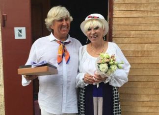 Валентина Легкоступова обвенчалась с яхтсменом в Крыму