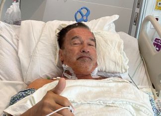 Арнольд Шварценеггер перенес новую операцию на сердце — фото из больницы