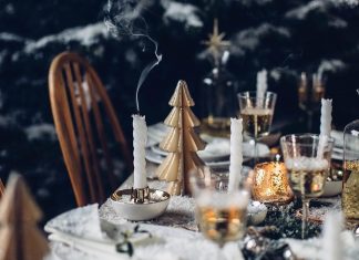 Как украсить стол на Новый год 2021