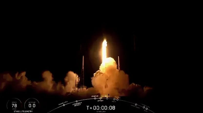 Ракета SpaceX стартовала с новой группой из 60 интернет-спутников