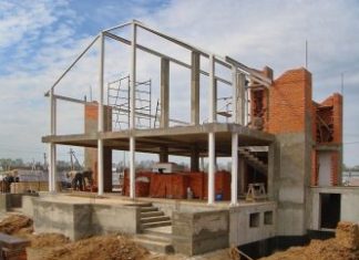 Каркасно-монолитная технология строительства