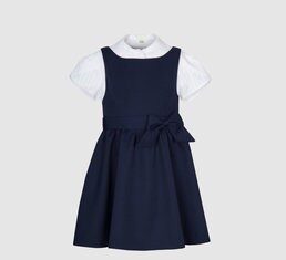 Как сшить школьный сарафан