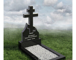 Виды гранитных памятников с крестом