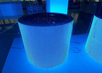 Основные преимущества гибких LED-экранов