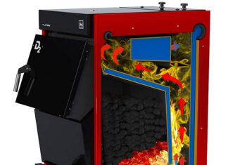 Как установить твёрдотопливный котёл?