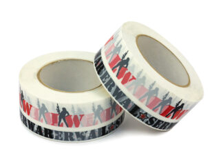 Применение брендированного скотча