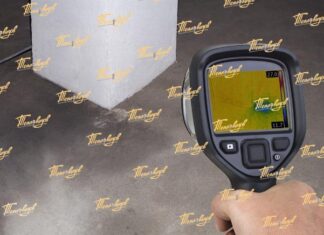 Применение тепловизора для поиска протечек