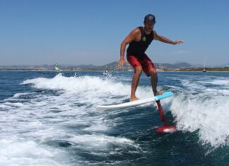 Техника катания на Гидрофойле