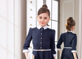 Выбор школьного платья для девочки