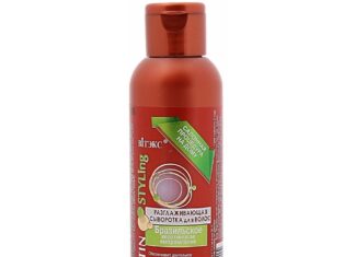 Разглаживающая сыворотка для волос: бразильское кератиновое выпрямление