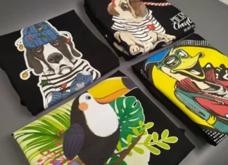 Виды печати на футболках