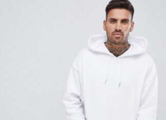 Белая мужская толстовка : отличный элемент гардероба как для повседневности, так и для выхода в общество