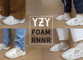 С чем носить кроссовки Yeezy Foam Runner