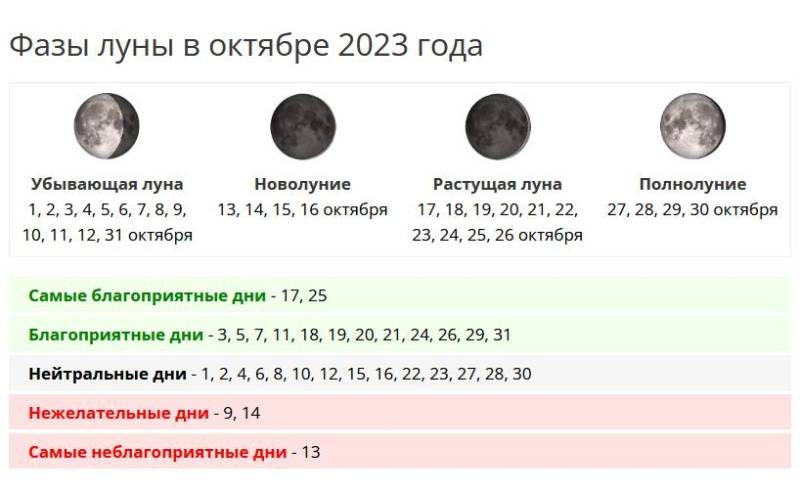 
Посадочный календарь с 19 октября 2023 года                