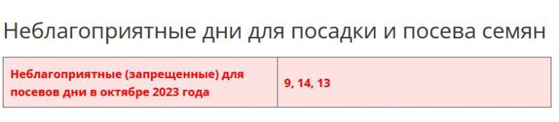 
Посадочный календарь с 19 октября 2023 года                