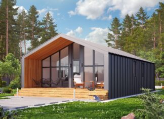 Строительство дома в стиле барнхаус