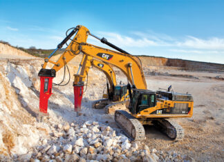 Как правильно работать гидромолотом?