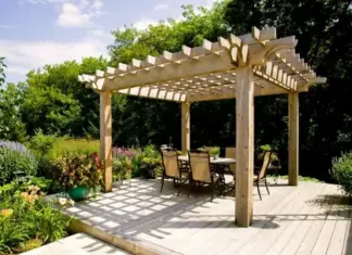 Перголы: виды и преимущества