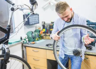 Колесо восьмеркой на велосипеде как исправить